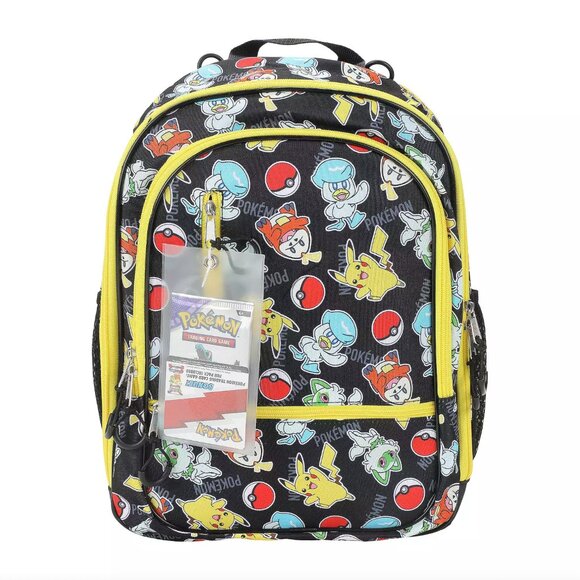 Pokemon Kids Backpack with Trading Cards - Picture 1 of 6